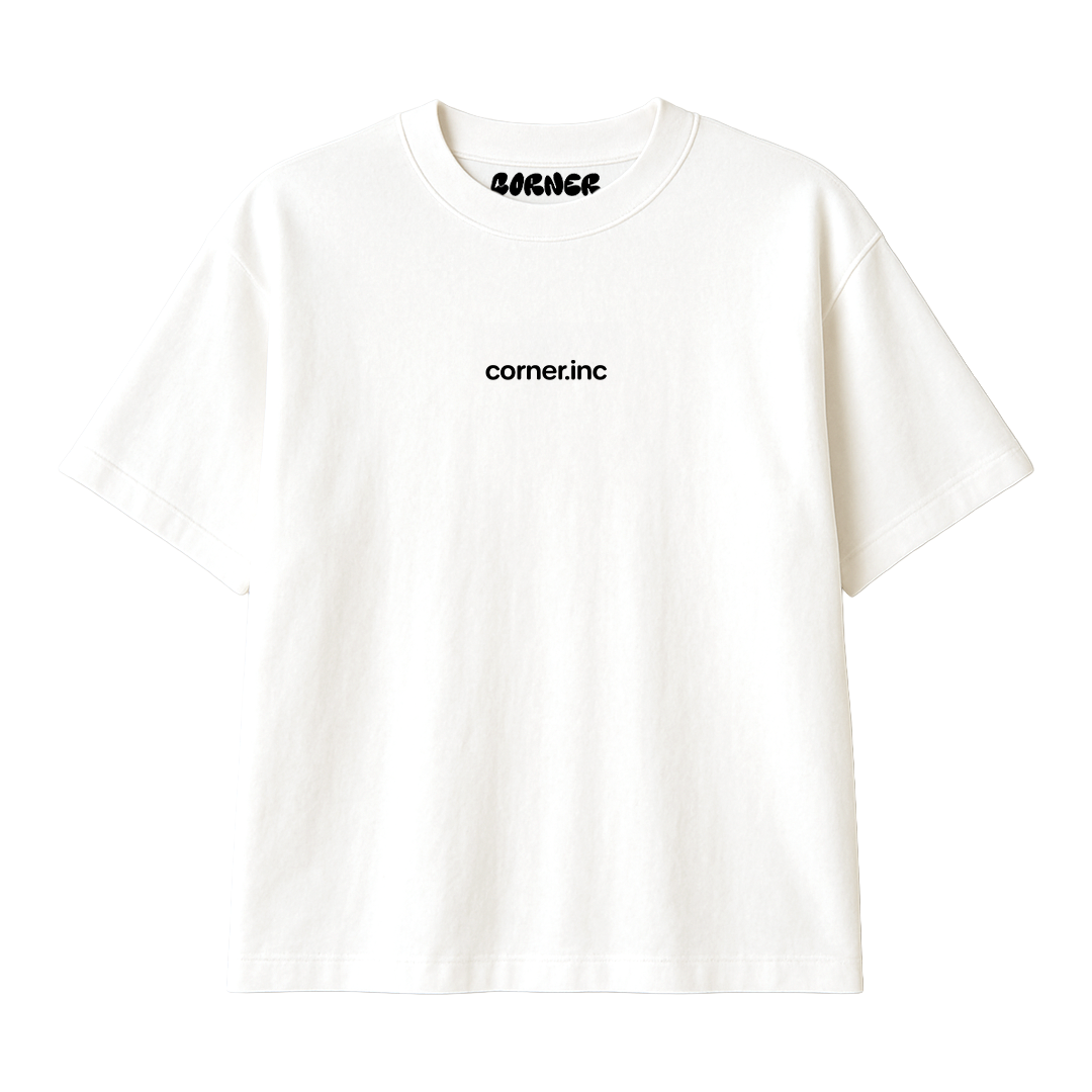 corner.inc cropped tee