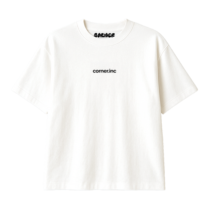 corner.inc cropped tee