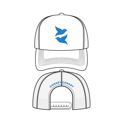 Canary Canary™ Trucker Hat - White
