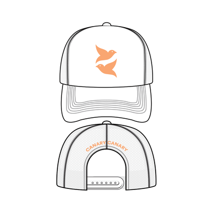 Canary Canary™ Trucker Hat - White