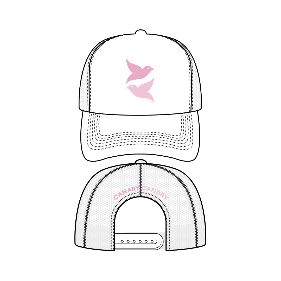Canary Canary™ Trucker Hat - White