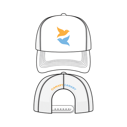 Canary Canary™ Trucker Hat - White